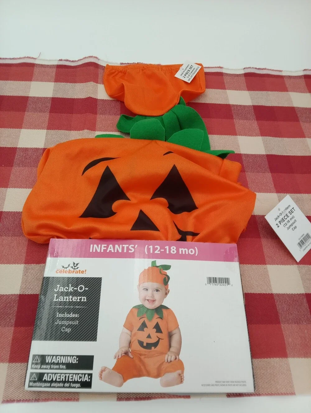 NWT 12-18 Months Jack-o'-lantern Costume